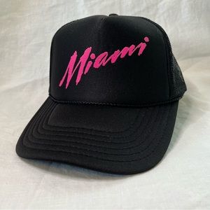 Urban Outfitters Miami Trucker Hat
